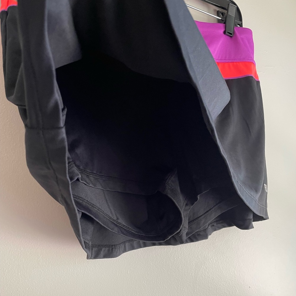 Fila Black Athletic Tennis Skirt with Attached Shorts Size XL - Picture 3 of 5